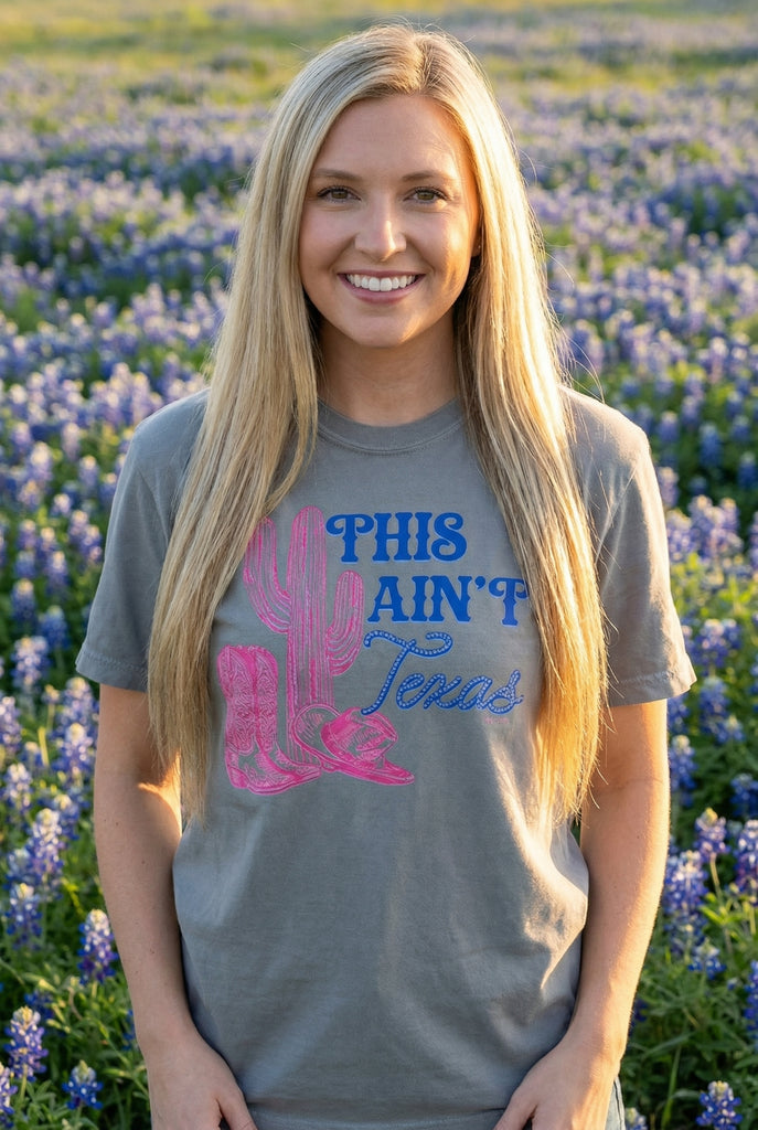 CC DTF THIS AIN'T TEXAS - GREY
