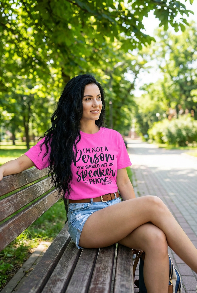 CC DTF NOT A PERSON - NEON PINK