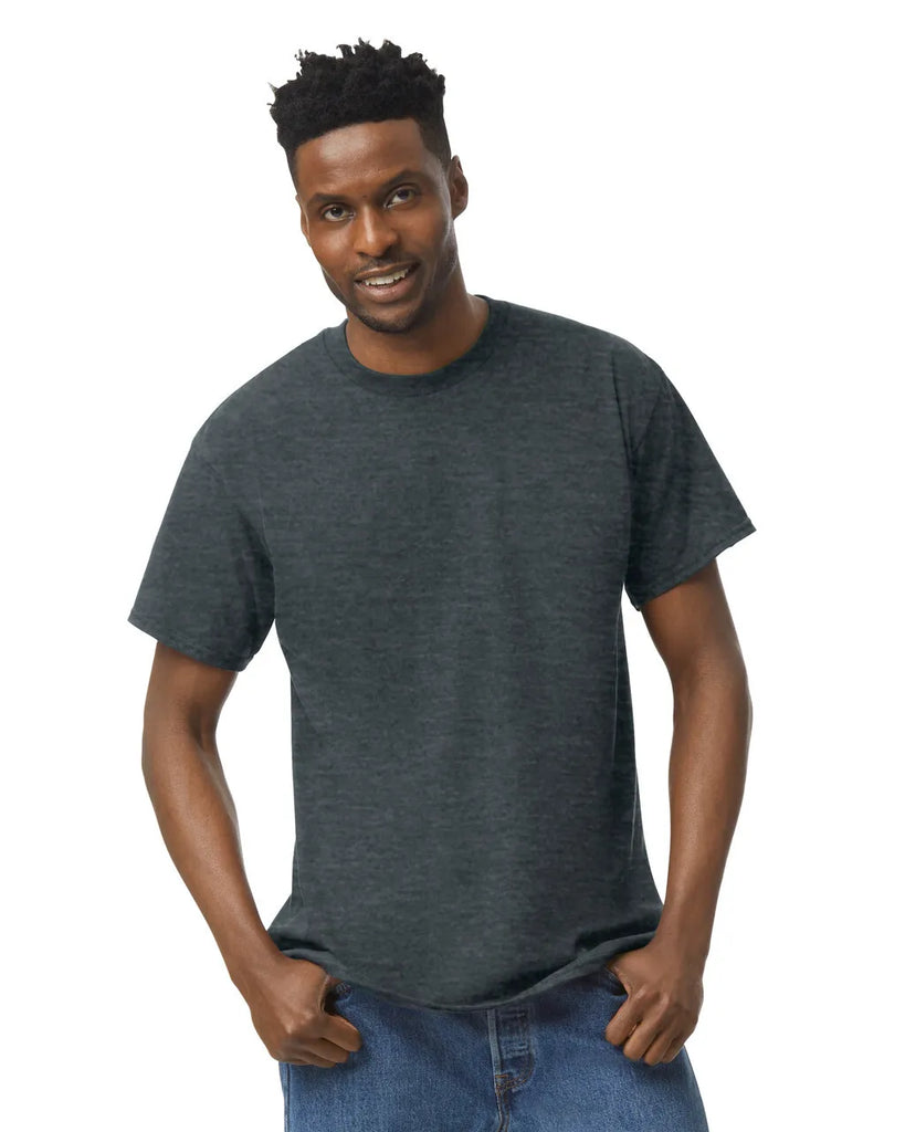 Gildan 5000 Heavy Cotton Short Sleeve - Dark Heather