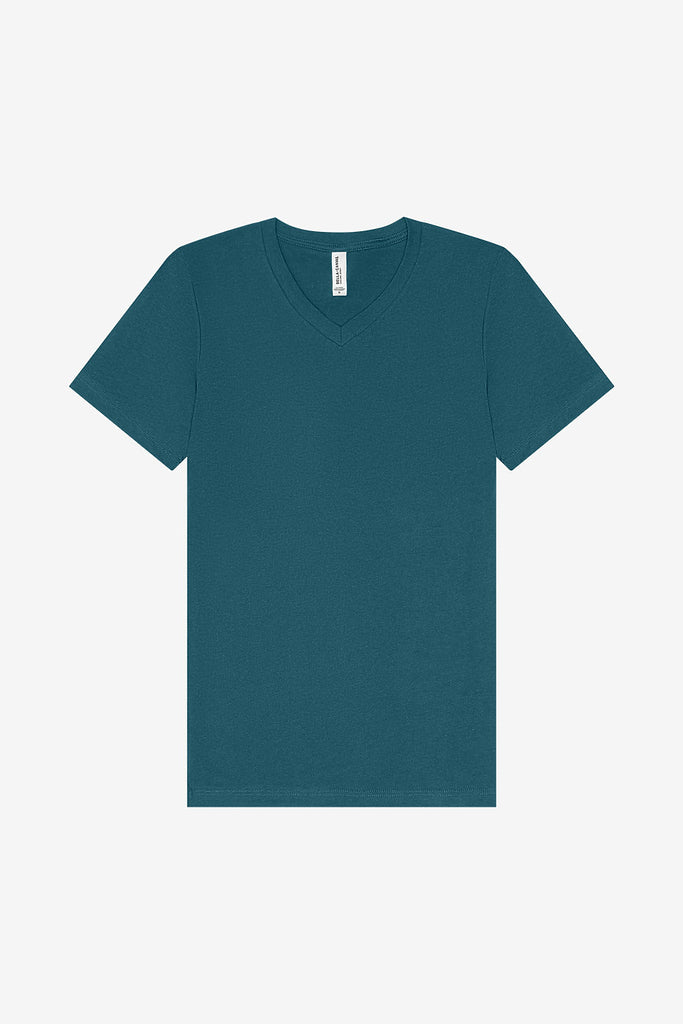 Bella Canvas 3005 V-Neck Short Sleeve - Deep Teal