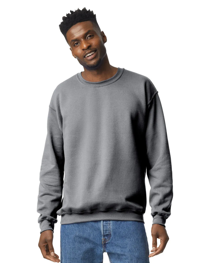 GILDAN SWEATSHIRT - GRAPHITE HEATHER