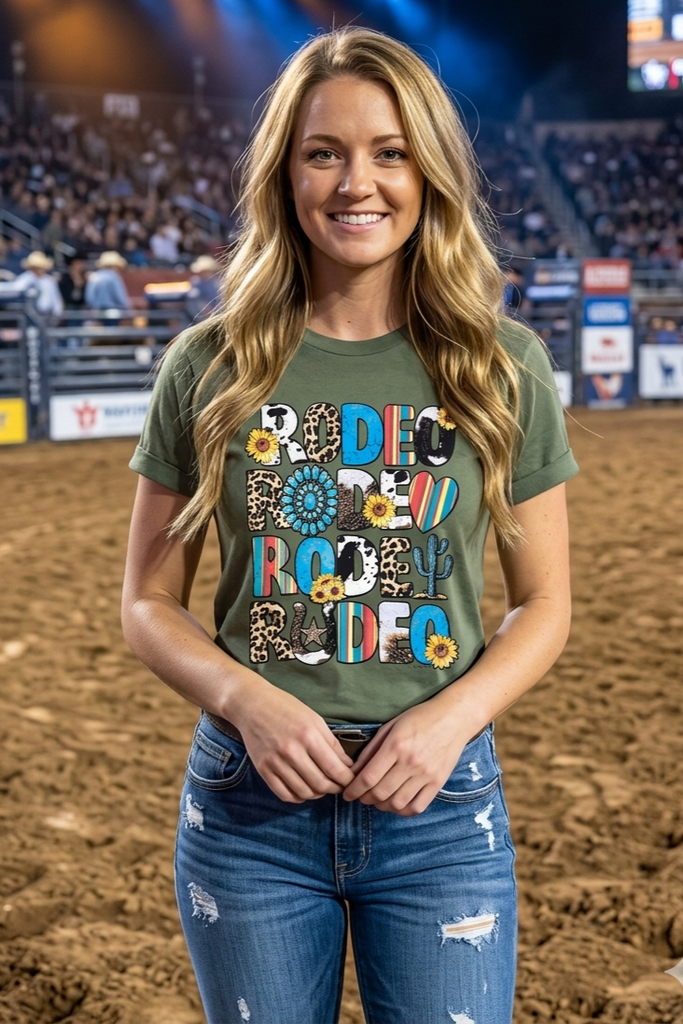 CC DTF RODEO TEE - HEMP