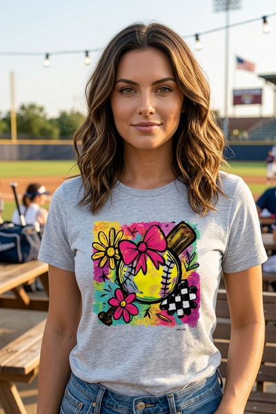 GILDIAN DTF SB TEE - LIGHT GREY
