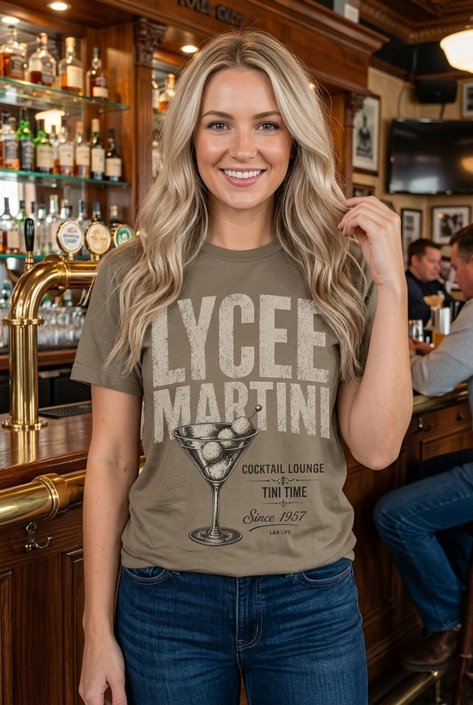 CC DTF LYCEE TEE - ESPRESSO