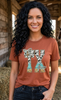 BC DTF TX TURQ TEE - RUST
