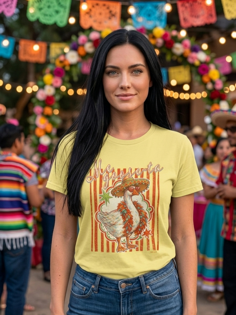 BC DTF ME GOOSETA TEE - YELLOW