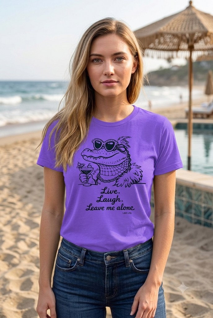 CC DTF LIVE TEE - VIOLET
