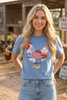 CC DTF HEN TEE-DENIM