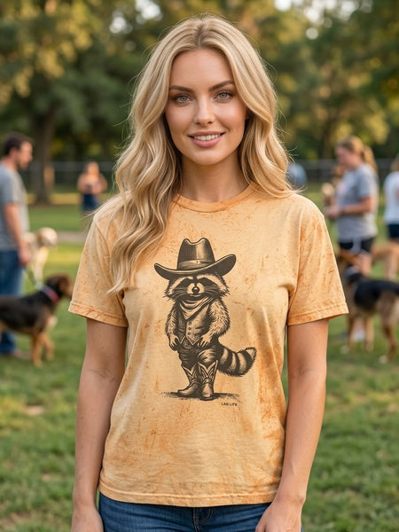 CC BLAST RACCON HAT TEE - BLAST ORANGE