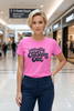 BC DTF CRASHING OUT TEE - NEON PINK