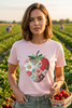 CC DTF STRAWBERRY TEE - BLOOSM