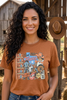 BC DTD TEXAS TEE - HEATHER AUTUMN