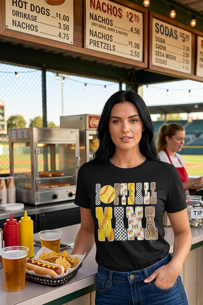 GILDIAN DTF SB MAMA TEE - BLACK