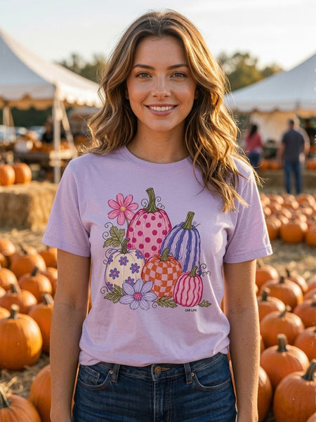 CC DTF POLKADOT PUMPKINS TEE - ORCID
