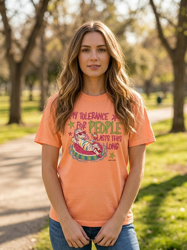 CC DTF MY TOLO - NEON CANTALOPE