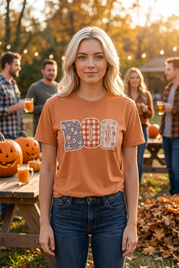 CC DTF BOO TEE - YAM