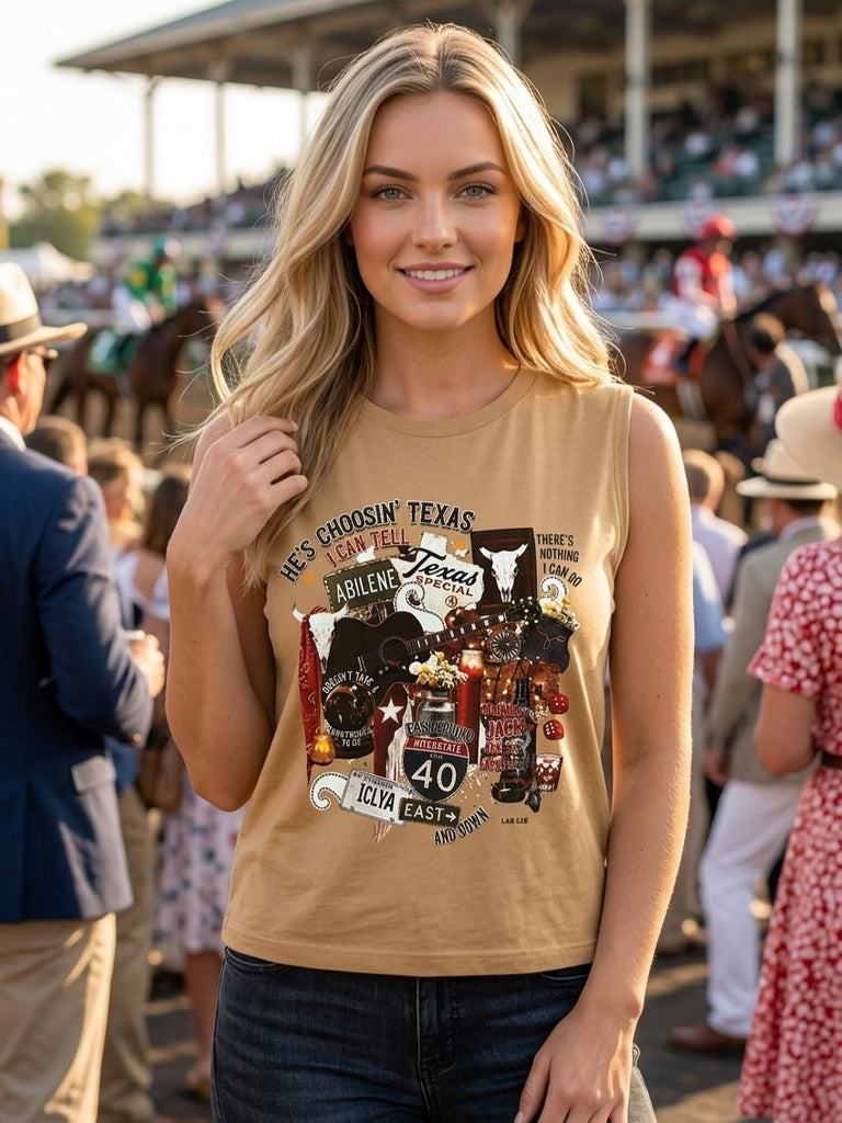 AA DTF CROP CHOOSIN TEE - KAKAI