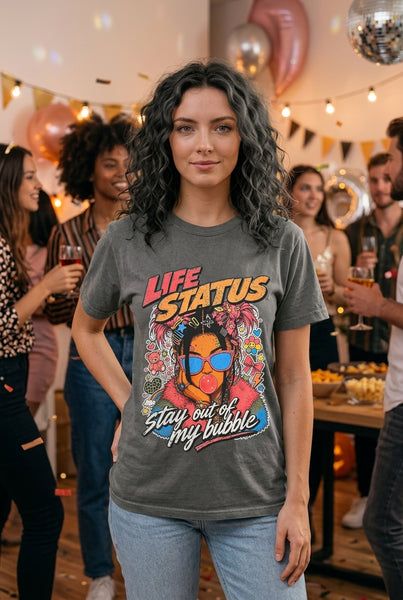 CC DTF LIFE TEE - PEPPER