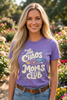 BC DTF THE CHAOS TEE - HEATHER PURPLE