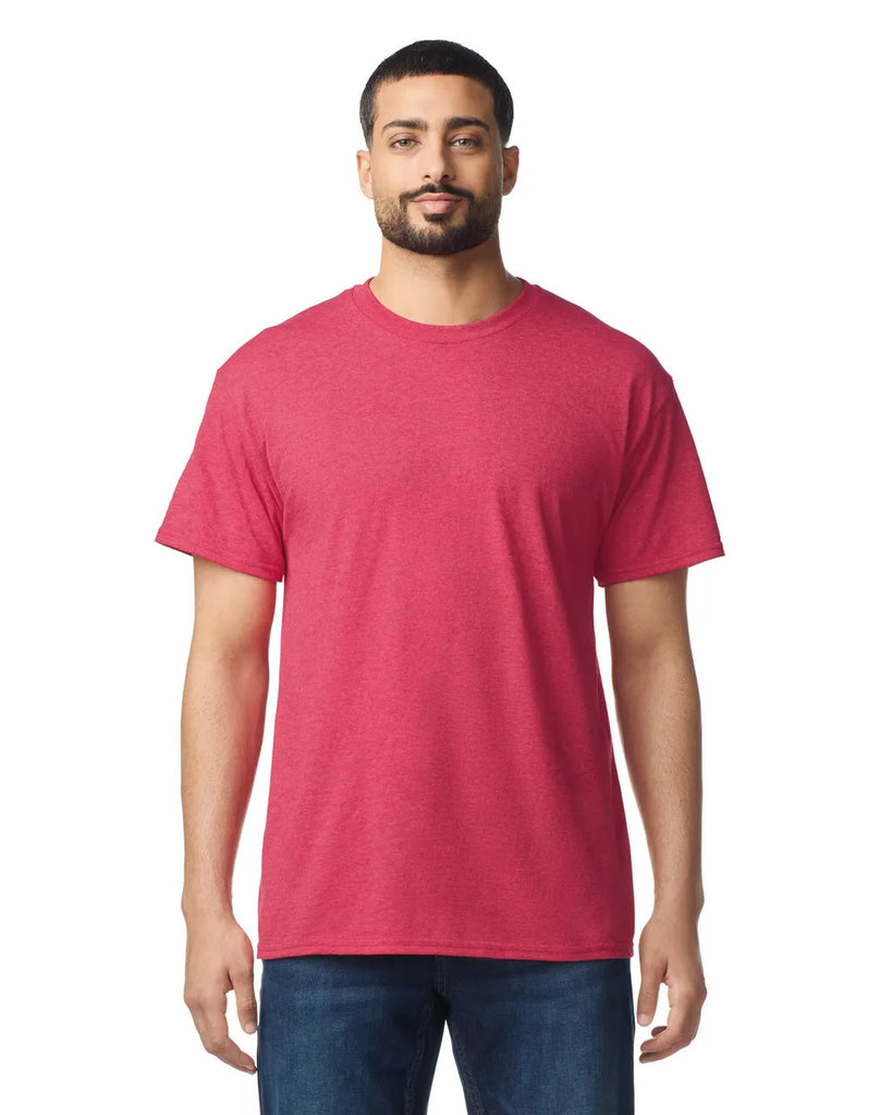 Gildan 5000 Heavy Cotton Short Sleeve - Heather Red