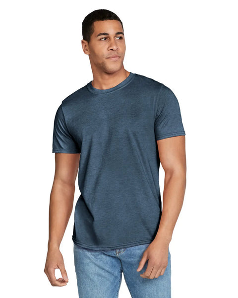 Gildan 64000 Softstyle Short Sleeve - Heather Navy