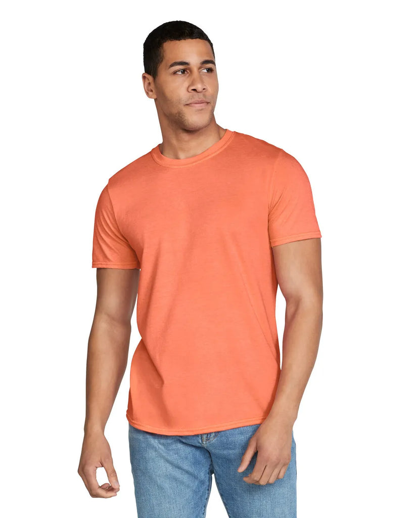Gildan 64000 Softstyle Short Sleeve - Heather Orange