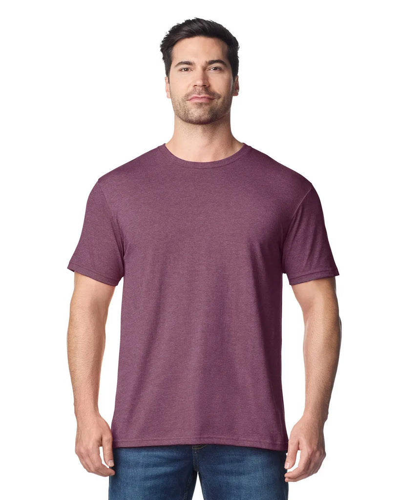 Gildan 64000 Softstyle Short Sleeve - Heather Maroon