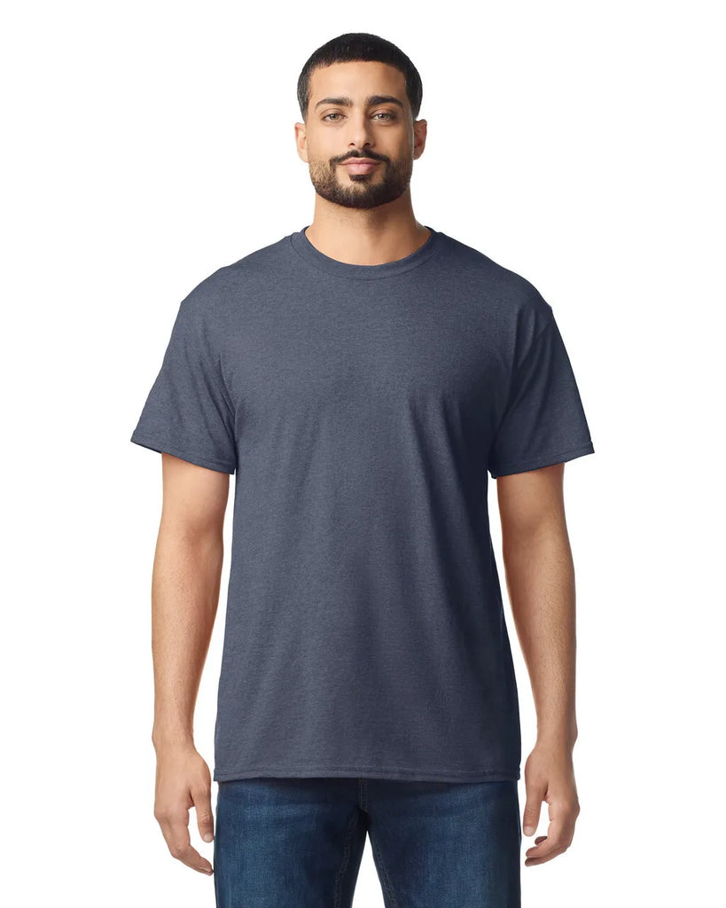 Gildan 5000 Heavy Cotton Short Sleeve - Heather Navy