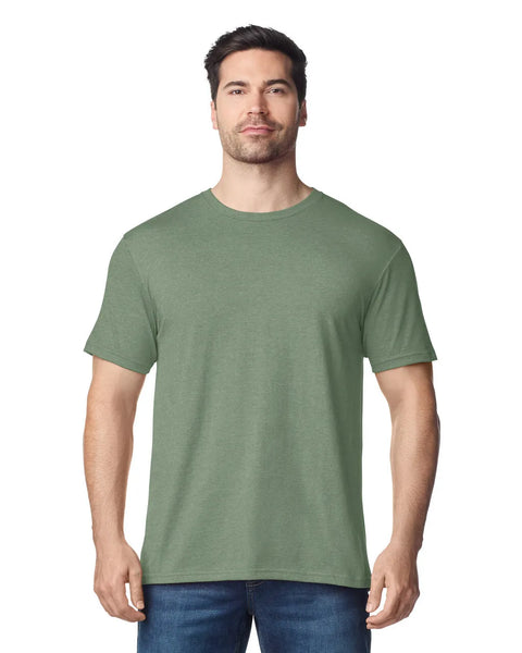 Gildan 64000 Softstyle Short Sleeve - Heather Military