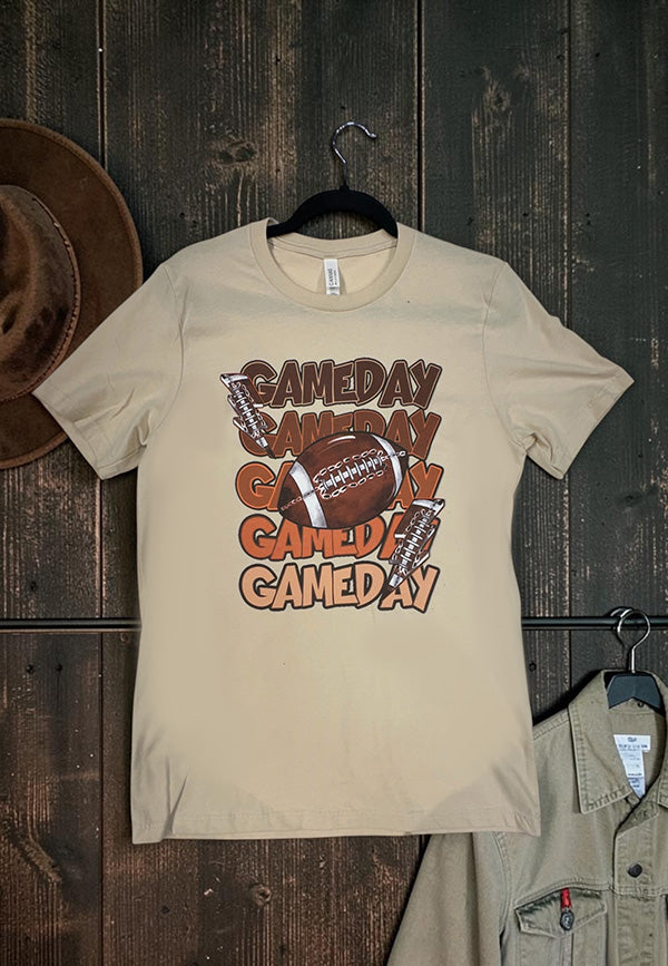 BC DTF GAME DAY TEE - CREAM