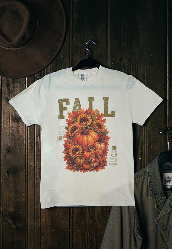 CC DTF FALL TEE -IVORY