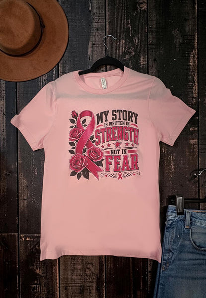 BC DTF MY STRENGTH TEE - PINK