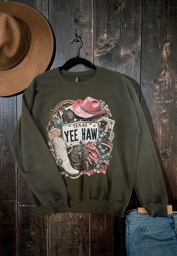 GILDIAN SS DTF YEEHAW - CHARCOAL