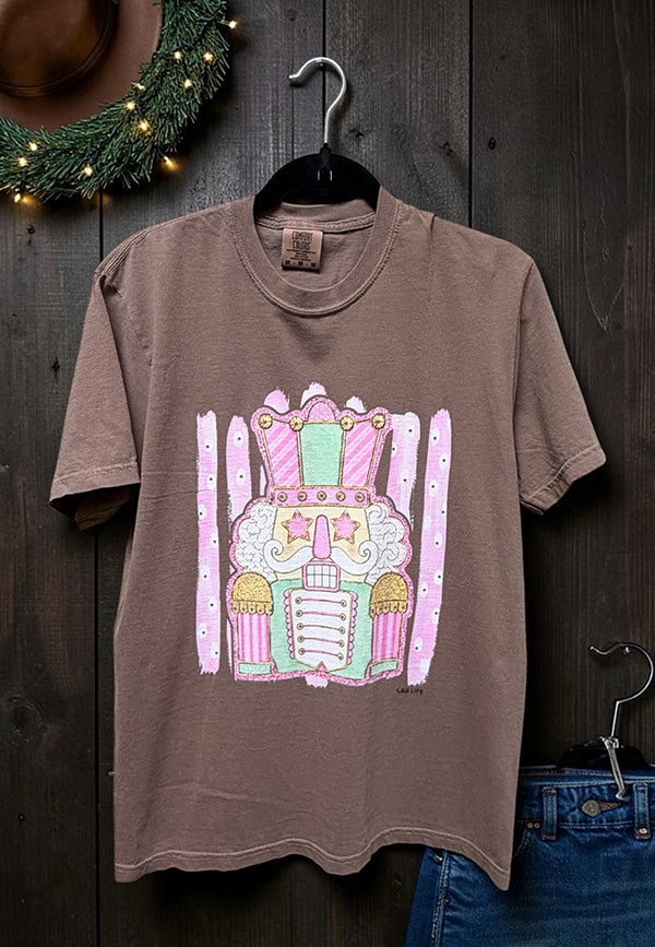 CC DTF NUTCRACKER TEE - ESPRESSO