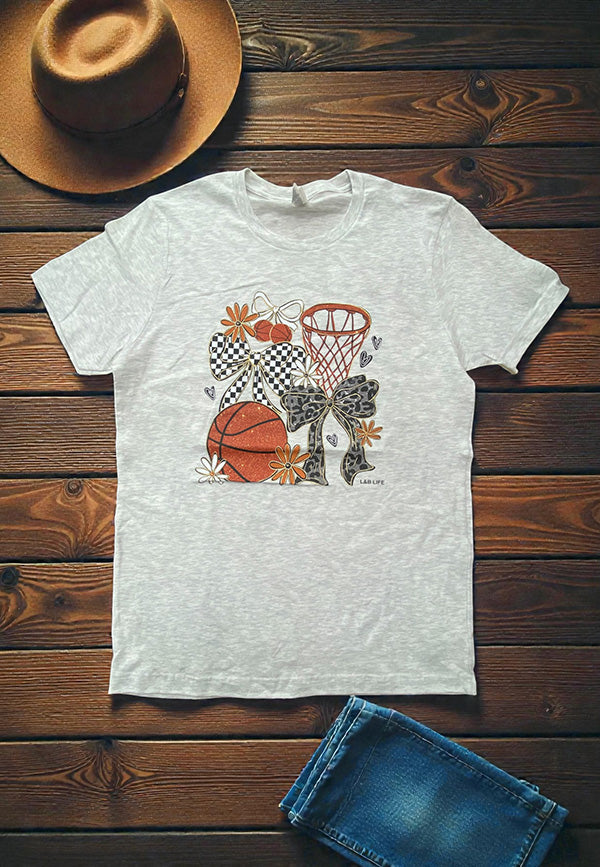 BC DTF BOW BASKETBALL - ASH