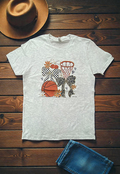 BC DTF BOW BASKETBALL - ASH