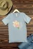 BC DTF PRINT TX TEE - LIGHT BLUE