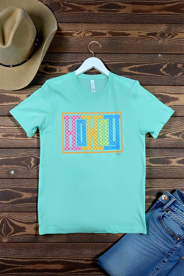 BC DTF HOWDY TEE - MINT