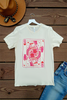 BC DTF QUEEN CARD TEE - CREAM