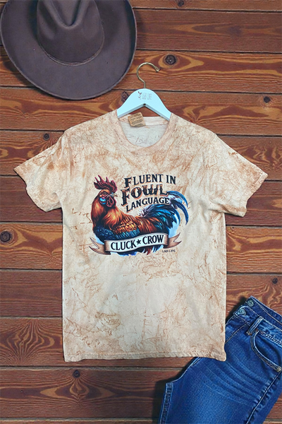 CC BLAST DTF FLUNET TEE - BLAST AMBER