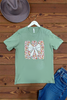 BC DTF FLORAL BOW TEE - SAGE