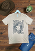BC DTF ROSE STEER TEE - PEACH