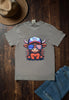 CC DTF AMERICAN COW TEE - GREY