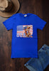BC DTF USA COW TEE - ROYAL BLUE