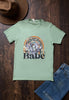 C DTF BOHO BABE TEE - SAGE