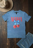 GILDIAN DTF MAMA CHERRIES TEE - INDIGO