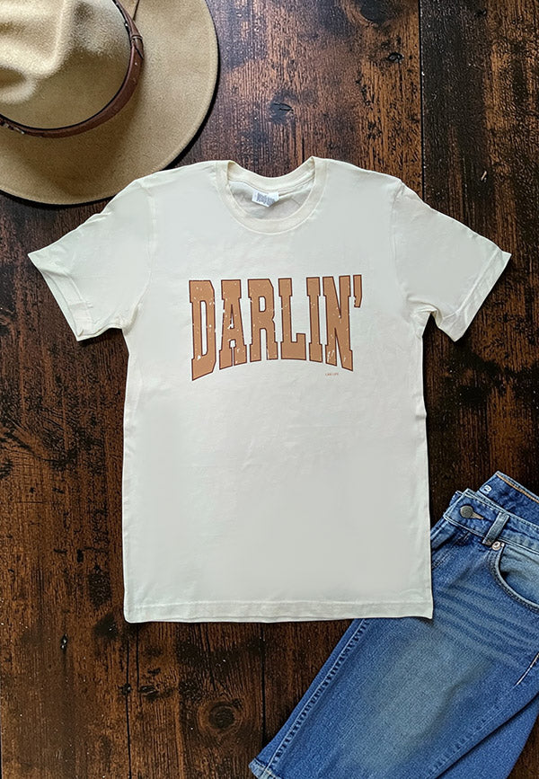 BC DTF DARLIN TEE - CREAM