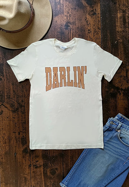 BC DTF DARLIN TEE - CREAM