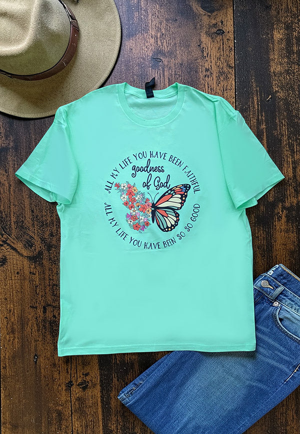 GILDIAN DTF ALL MY LIFE TEE - MINT