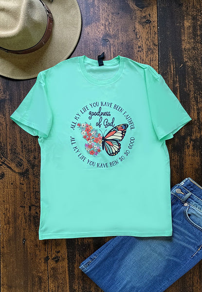 GILDIAN DTF ALL MY LIFE TEE - MINT
